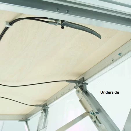 Sceneelement NIVOflex Professional 2x1 m med 5 høyder (20-100 cm)