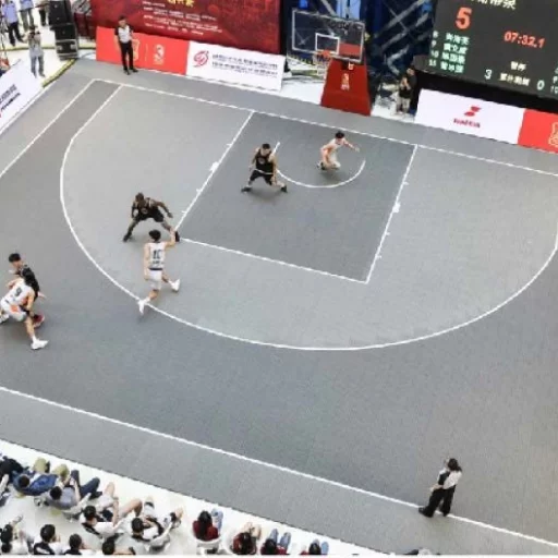 3x3 mobil FIBA-godkjent basketbane Enlio SES Elite