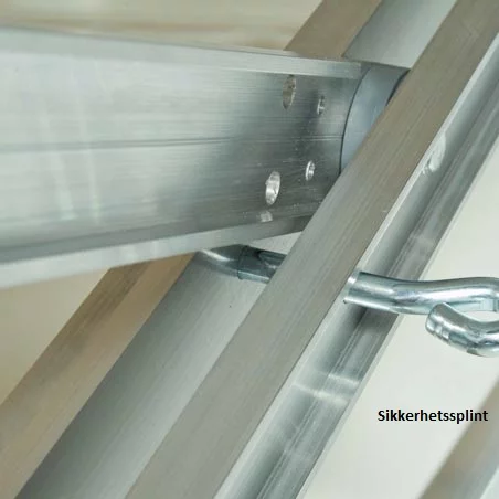 Sceneelement NIVOflex Professional 2x1 m med 5 høyder (20-100 cm)