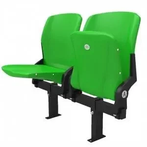 Teleskoptribune med Vino-stol m/tip-up-sete