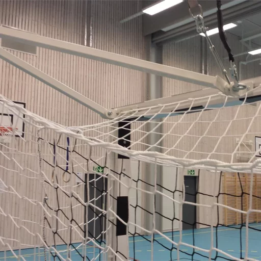 Håndballmål, elektrisk heisbart