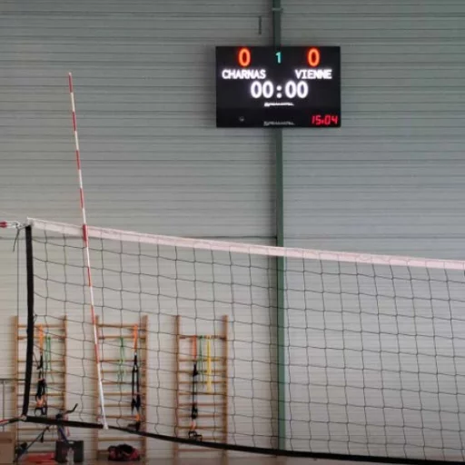 Innendørs VIDEO multisport resultattavle str. 200x131 cm