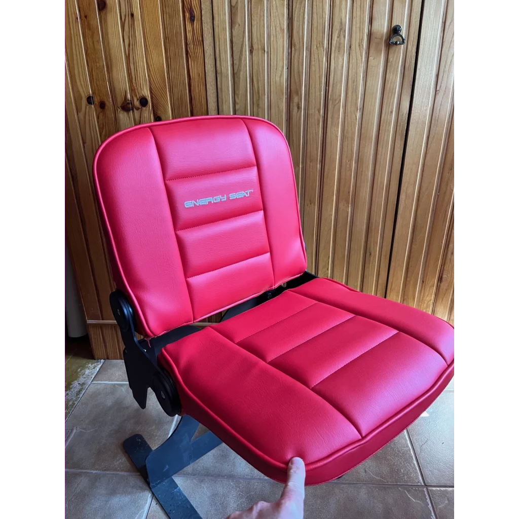 Energy tribunestol, tip-up-modell