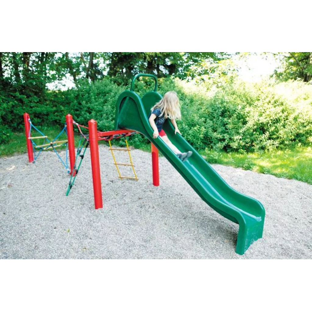 Sklie og nett "Witch‘s slide & net"