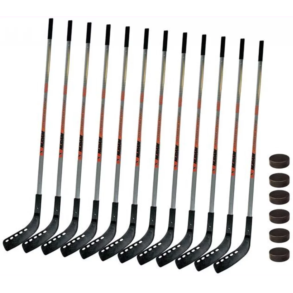 Ishockeykøller og pucker Junior - pakkeløsning