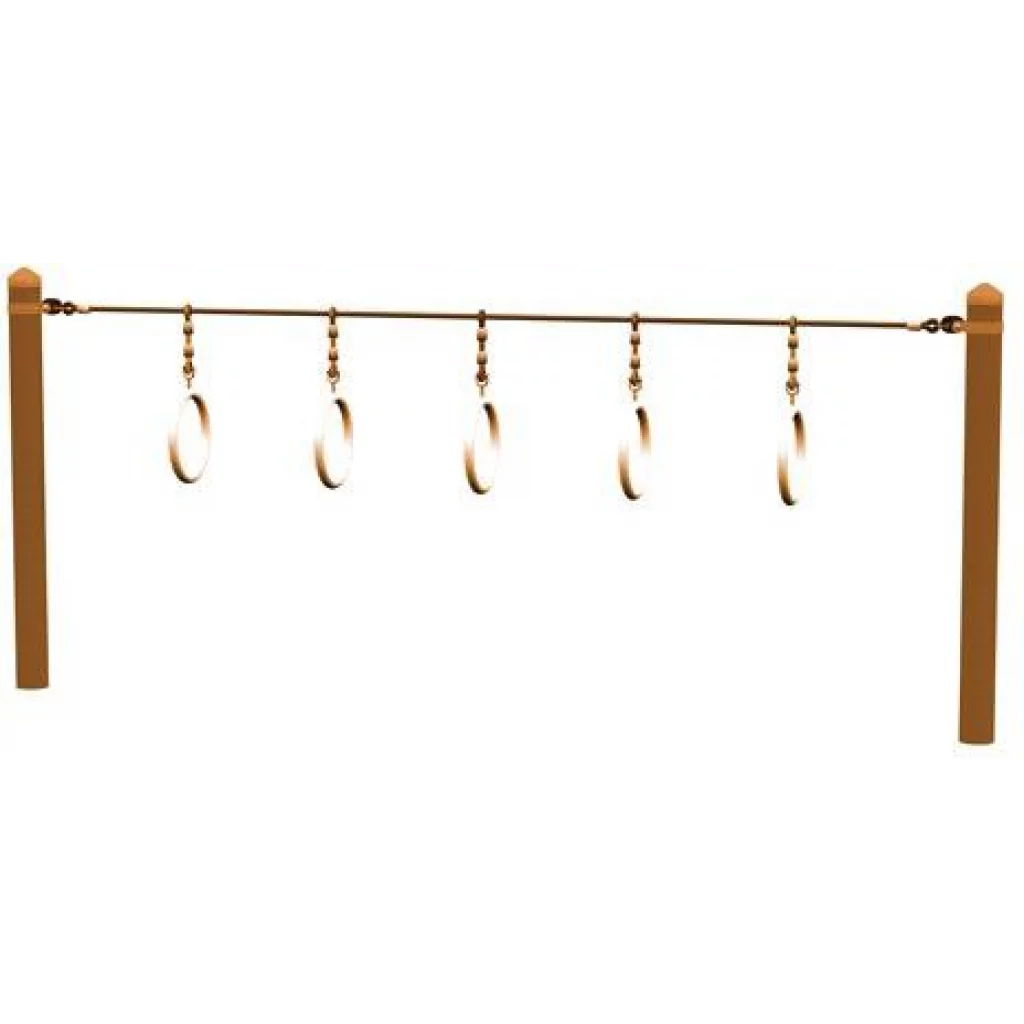 Henge-ringer for robinia trestolper