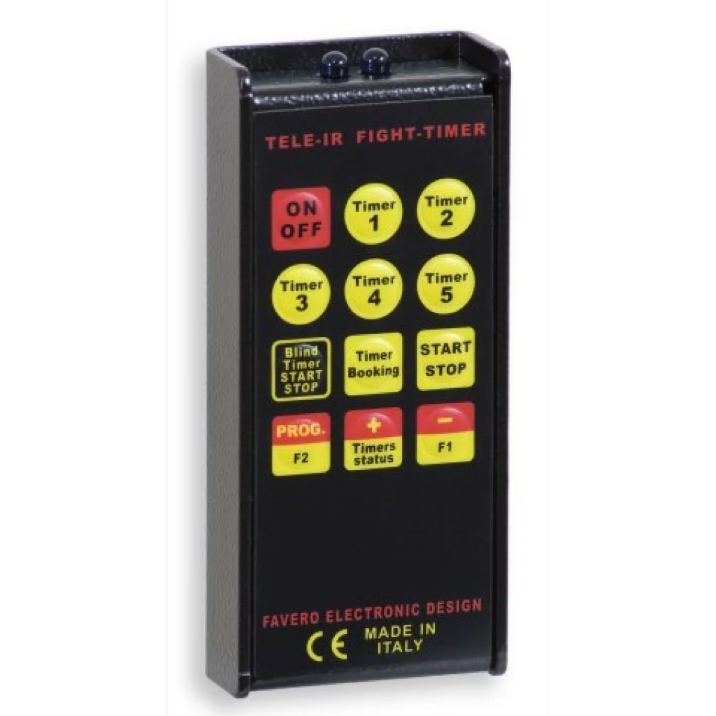 Betjeningskontroll til Fight Timer,trådløs str. 4,9x11x2,2cm