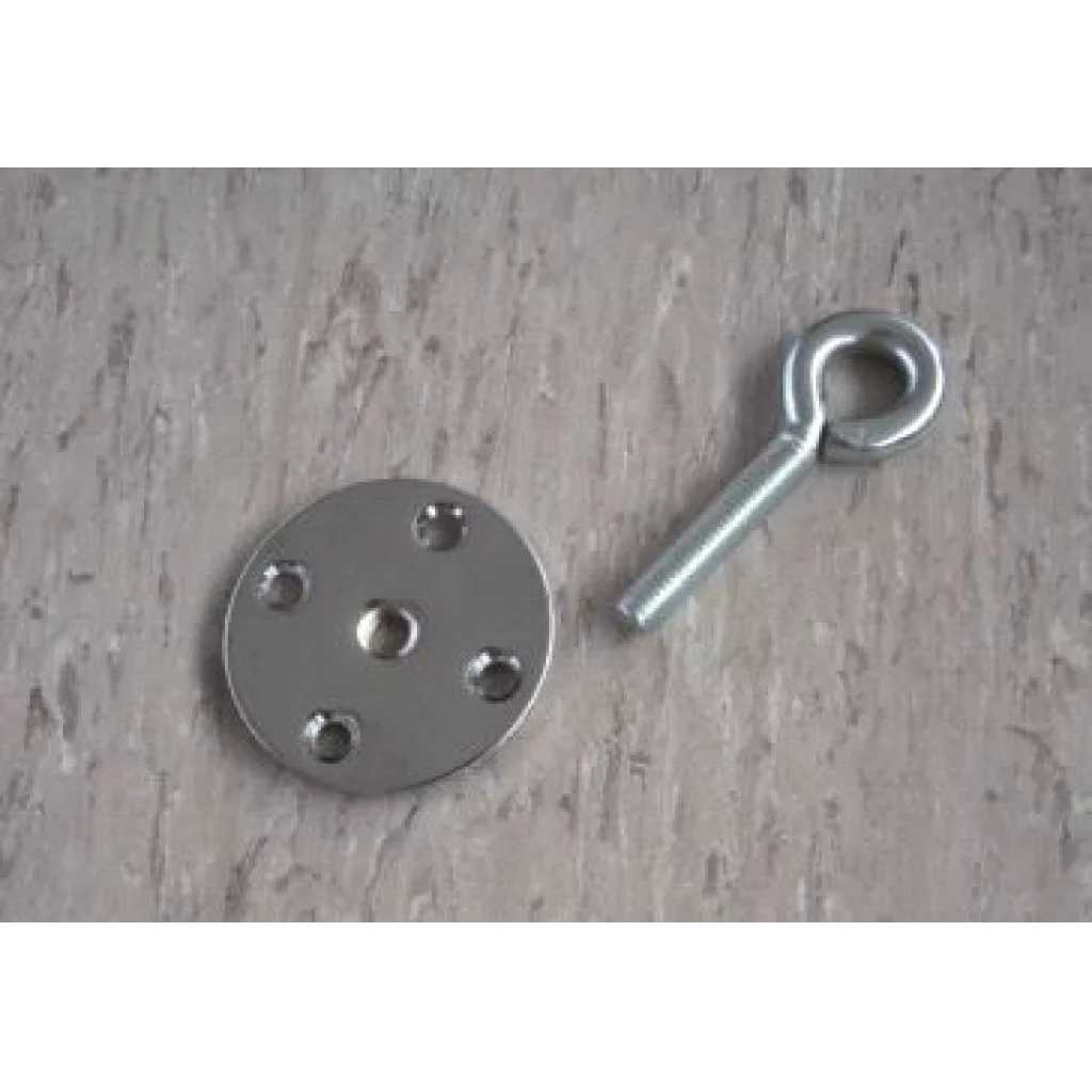 Veltesikring/2 stk.gulvfeste for håndballmål, innendørs