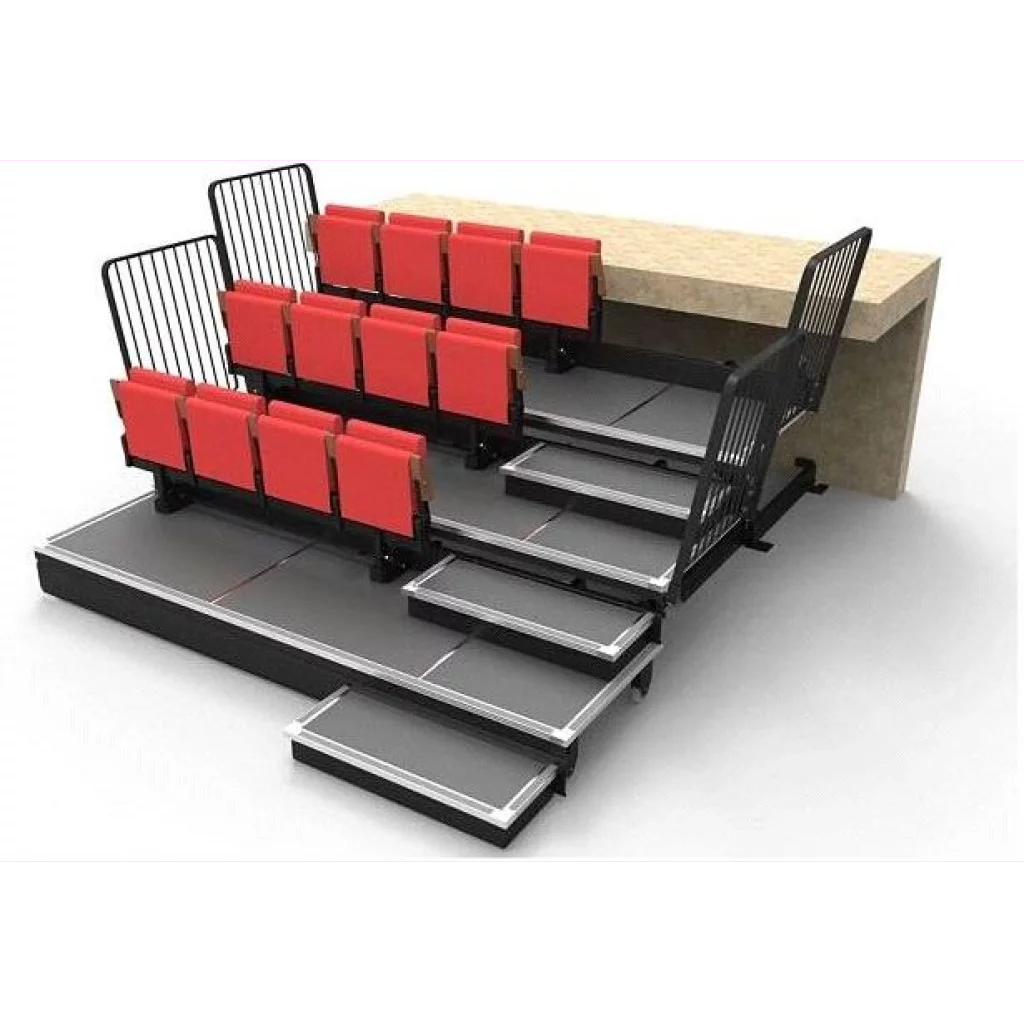 Teleskoptribune med Primy-stol