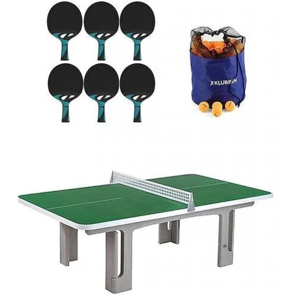 Utendørs bordtennisbord pakkeløsning