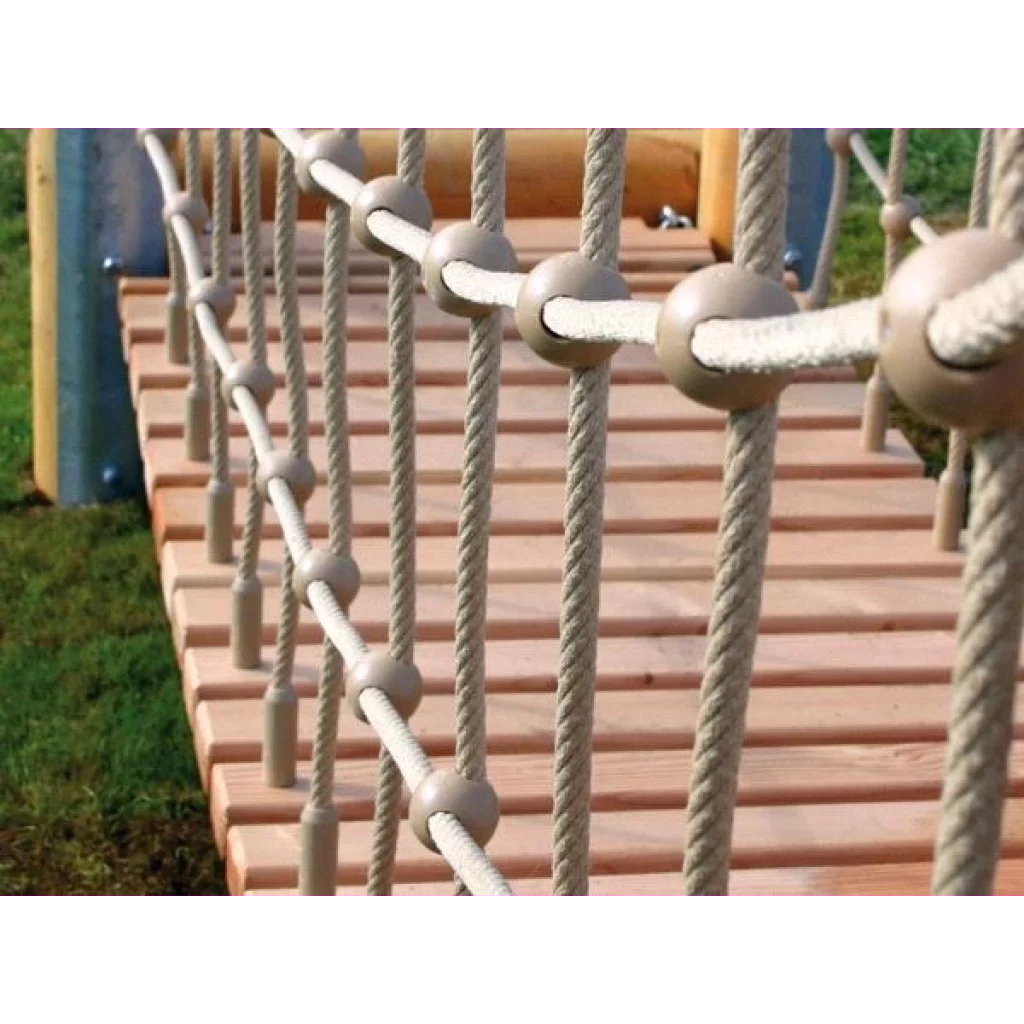 Nettrekkverk for tre- eller gummigangbane, pr. lm