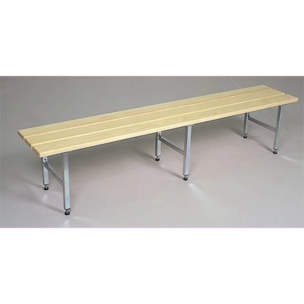 Garderobebenk, frittstående, L=: 2,0 m