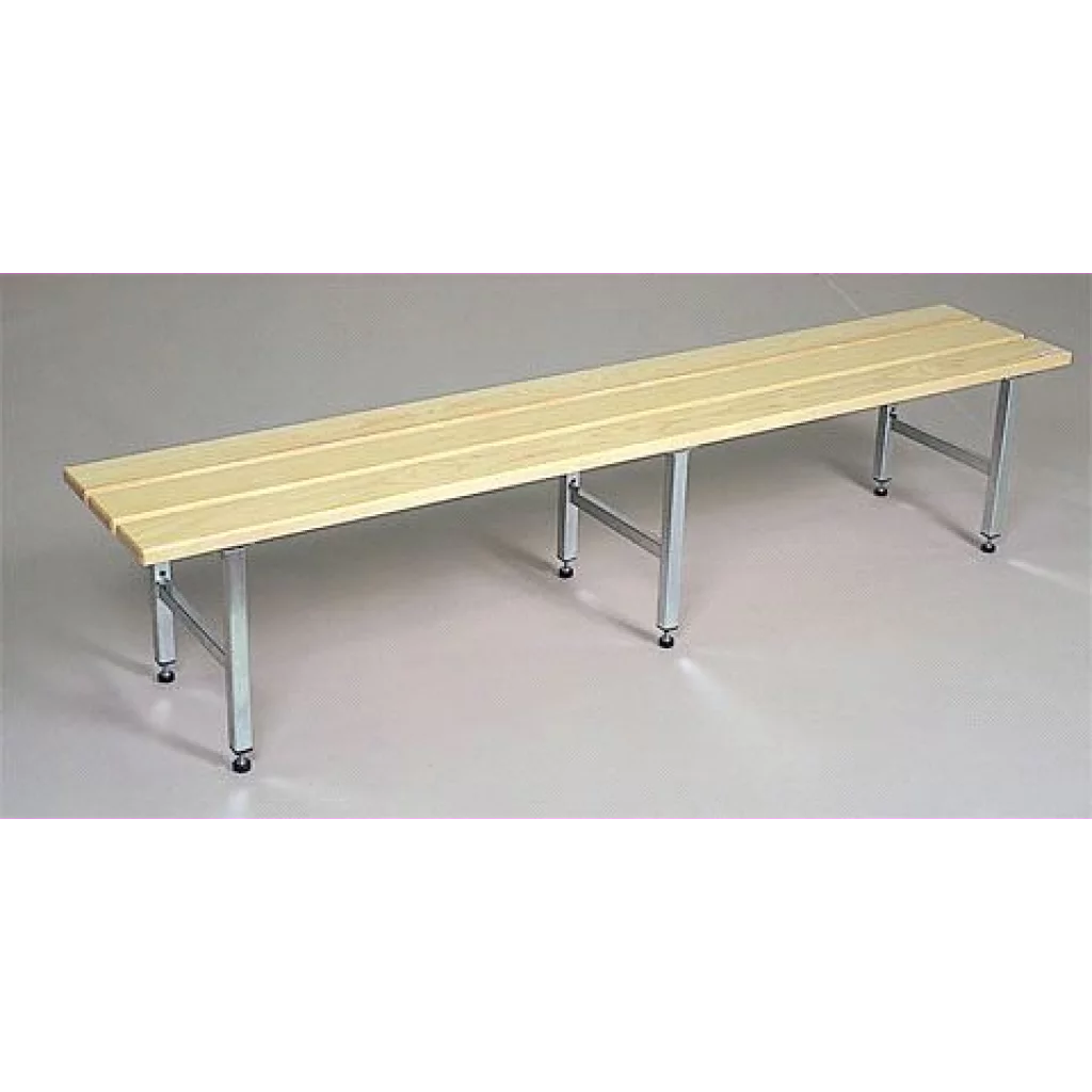 Garderobebenk, frittstående, L=: 1,0 m