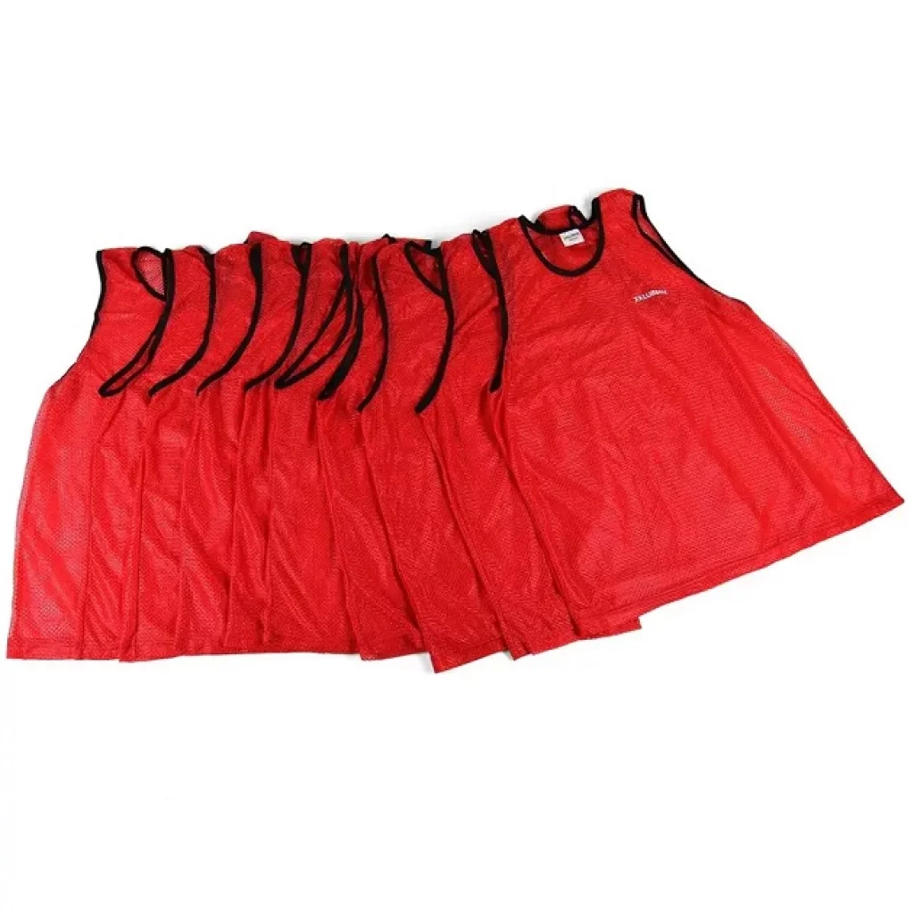 Lagvester 10-pk junior, Farge: Rød