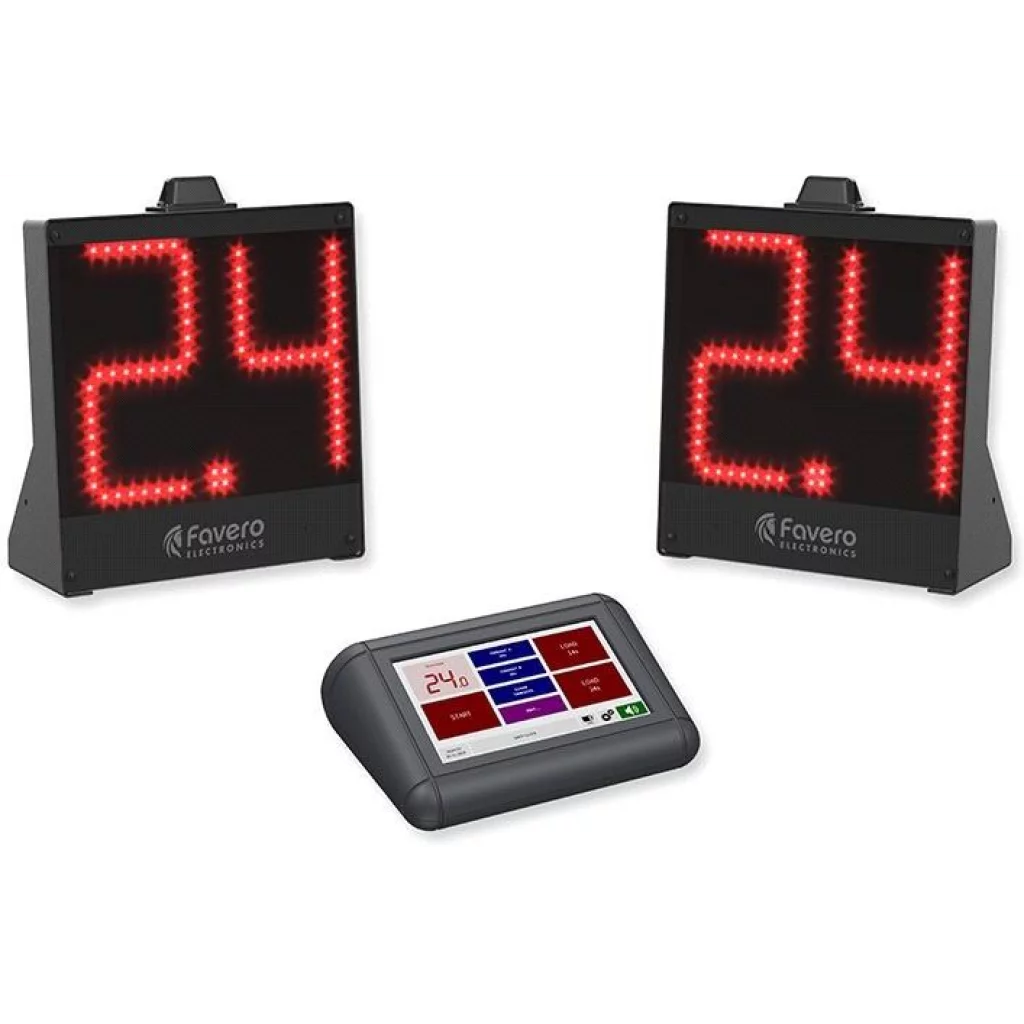 WSC-24s trådløse skuddklokker 24-30 sekunder med konsoll