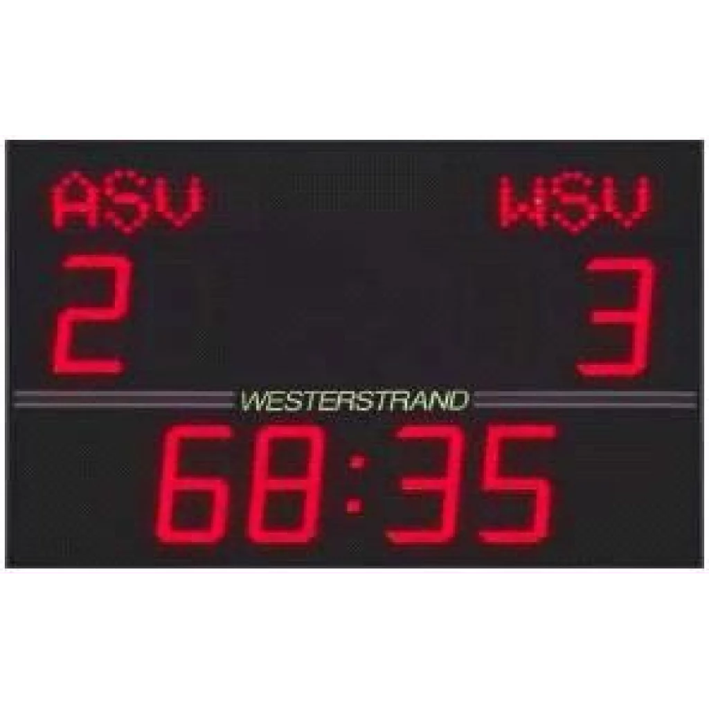 Resultattavle F450B txt Fotball-multisport 240x170x11 cm