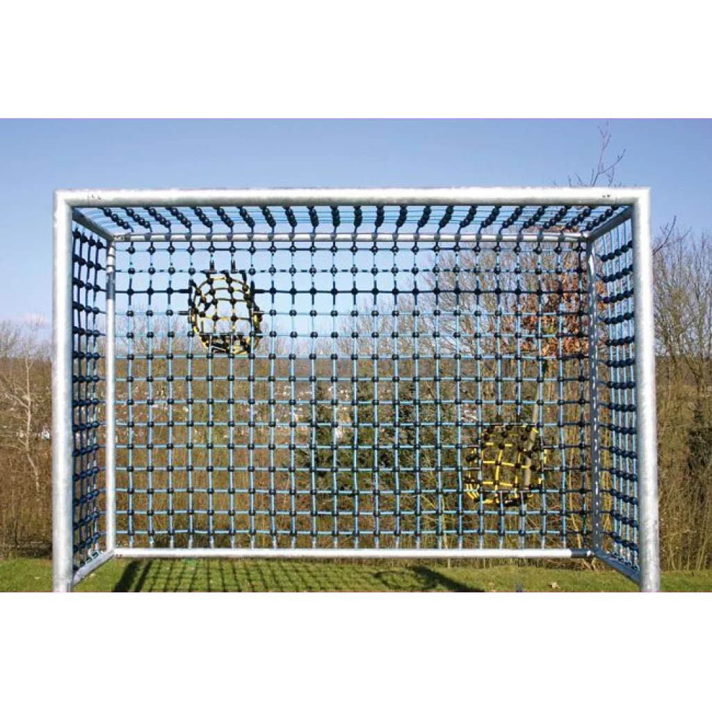 Goalie målnett 130 mm med ballhull str. 3,2x2,15 m