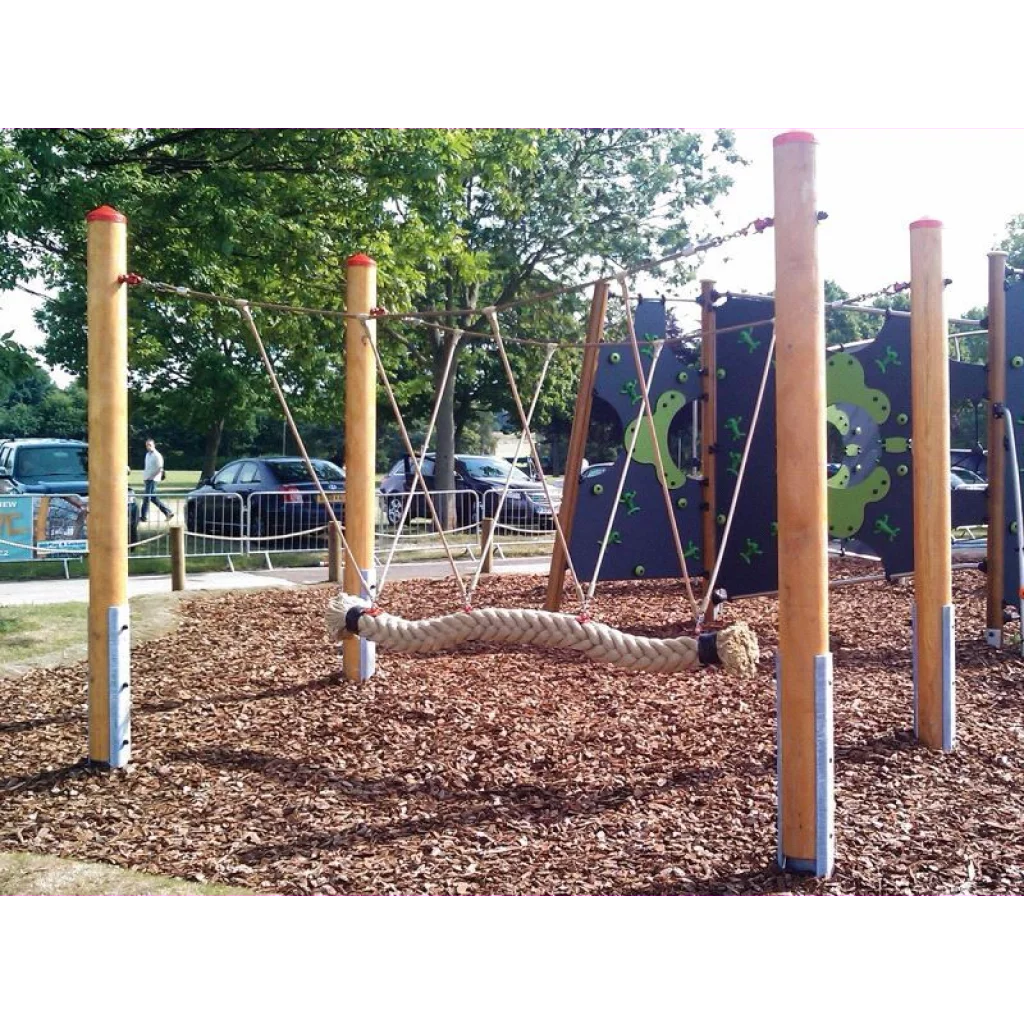 Gondol tauendehuske, med stålstolper Ø=102 mm