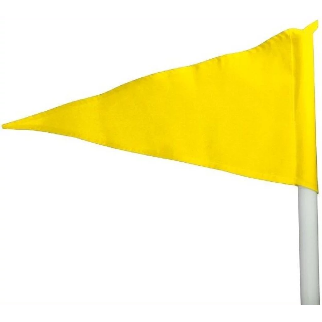 Hjørneflagg 30 mm Gul