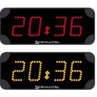 veggklokke-med-skuddsikkert-glass-farge-rod