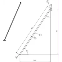 avstiver-skrastag-til-stolpe-med-fotplate
